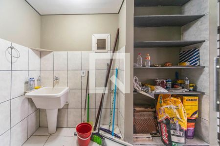 Área de Serviço de casa à venda com 2 quartos, 119m² em Casa Branca, Santo André