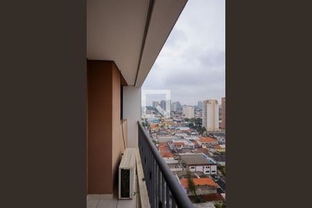 Varanda da Sala de apartamento para alugar com 1 quarto, 50m² em Chácara Santo Antônio (zona Sul), São Paulo