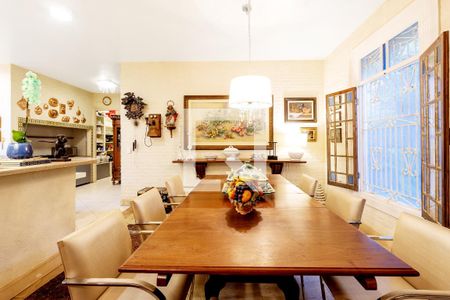 Sala de Jantar de casa de condomínio à venda com 4 quartos, 290m² em Colinas do Ermitage (Sousas), Campinas