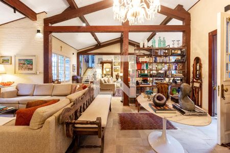 Sala de casa de condomínio à venda com 4 quartos, 290m² em Colinas do Ermitage (Sousas), Campinas