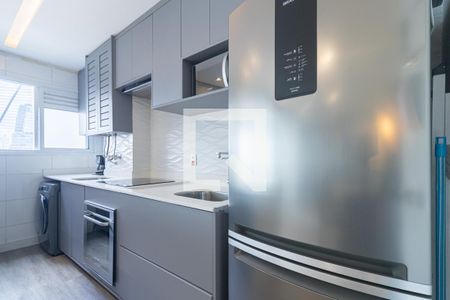 Cozinha de apartamento para alugar com 1 quarto, 56m² em Vila Nova Conceição, São Paulo