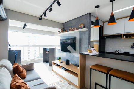 Sala de apartamento à venda com 2 quartos, 55m² em Vila Galvão, Guarulhos