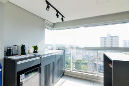 Varanda da Sala de apartamento à venda com 2 quartos, 55m² em Vila Galvão, Guarulhos