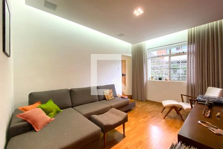 Sala de apartamento à venda com 3 quartos, 114m² em São Pedro, Belo Horizonte
