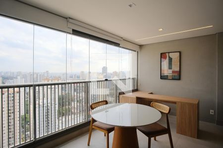Varanda de kitnet/studio para alugar com 1 quarto, 42m² em Vila Gomes Cardim, São Paulo