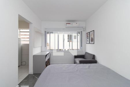 Sala/Quarto de apartamento para alugar com 1 quarto, 23m² em Praia de Belas, Porto Alegre