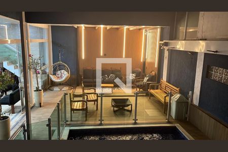 Sala de casa para alugar com 4 quartos, 368m² em Utinga, Santo André