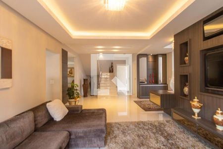 Sala de casa de condomínio à venda com 6 quartos, 430m² em Campo Comprido, Curitiba