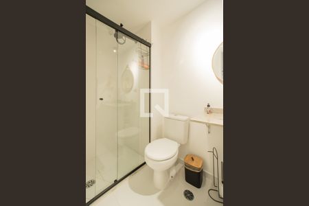 Banheiro de kitnet/studio para alugar com 1 quarto, 24m² em Vila da Saúde, São Paulo
