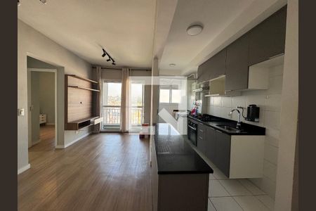 Sala/Cozinha de apartamento para alugar com 2 quartos, 49m² em Jaguaribe, Osasco