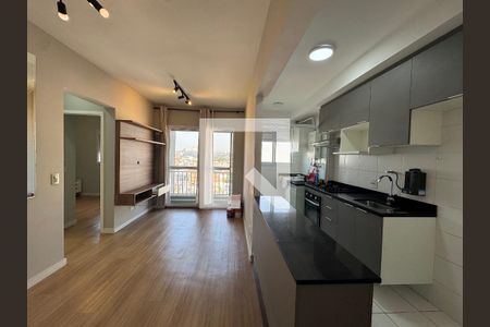 Sala/Cozinha de apartamento para alugar com 2 quartos, 49m² em Jaguaribe, Osasco
