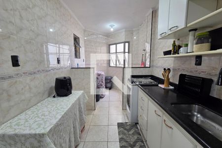 Cozinha de apartamento para alugar com 3 quartos, 101m² em Aviação, Praia Grande