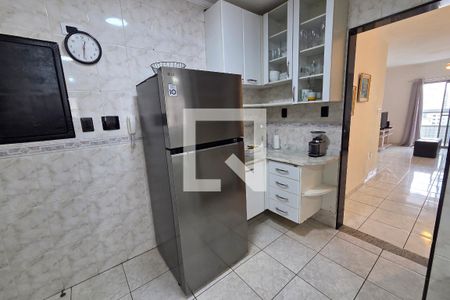 Cozinha de apartamento para alugar com 3 quartos, 101m² em Aviação, Praia Grande
