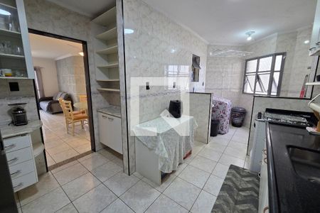 Cozinha de apartamento para alugar com 3 quartos, 101m² em Aviação, Praia Grande