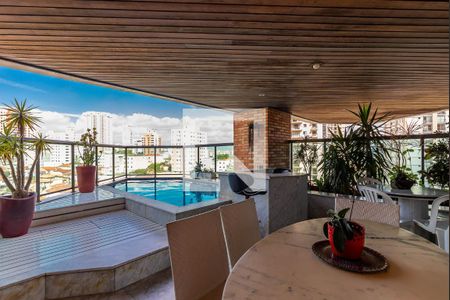 Varanda Gourmet de apartamento à venda com 4 quartos, 300m² em Santana, São Paulo