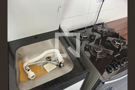 Cozinha e Área de Serviço de apartamento para alugar com 2 quartos, 55m² em Jardim Sol Nascente, Jacareí