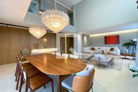 Sala de Jantar de casa de condomínio à venda com 5 quartos, 470m² em Buritis, Belo Horizonte