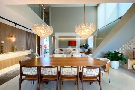 Sala de Jantar de casa de condomínio à venda com 5 quartos, 470m² em Buritis, Belo Horizonte