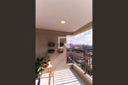 Varanda de apartamento à venda com 2 quartos, 52m² em Belenzinho, São Paulo