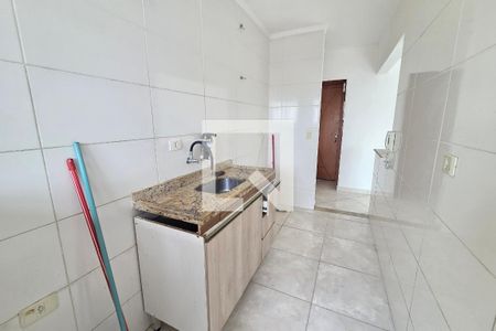 Cozinha de apartamento para alugar com 2 quartos, 94m² em Cidade Ocian, Praia Grande