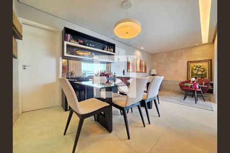 Sala  de apartamento à venda com 3 quartos, 102m² em Santo Agostinho, Belo Horizonte