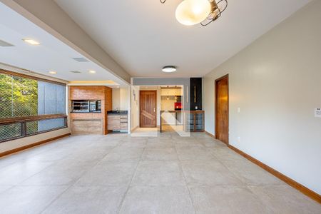 Sala de apartamento à venda com 3 quartos, 123m² em Petrópolis, Porto Alegre