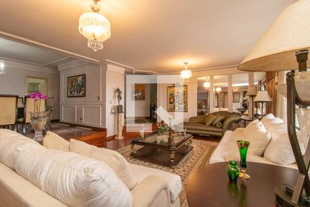 Sala 1 de apartamento à venda com 5 quartos, 614m² em Batel, Curitiba