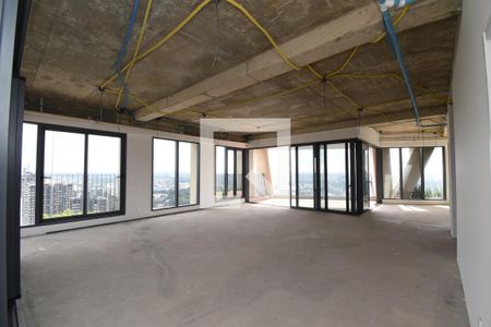 Sala de apartamento à venda com 4 quartos, 406m² em Mossunguê, Curitiba
