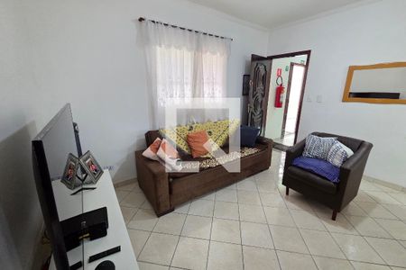 Sala de apartamento para alugar com 1 quarto, 50m² em Cidade Ocian, Praia Grande