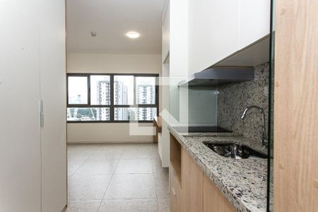 Cozinha de kitnet/studio para alugar com 1 quarto, 26m² em Penha de França, São Paulo