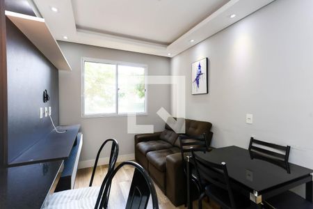sala  de apartamento para alugar com 2 quartos, 47m² em Jardim Helga, São Paulo