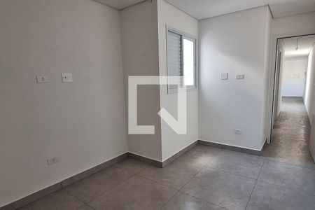 Suíte  de apartamento à venda com 2 quartos, 56m² em Santa Maria, Santo André