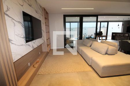Sala de casa de condomínio para alugar com 5 quartos, 376m² em Condominio Alphaville 2, São José dos Campos