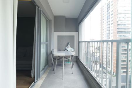 Varanda de apartamento à venda com 1 quarto, 38m² em Vila Mariana, São Paulo