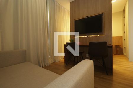 Sala de apartamento à venda com 1 quarto, 38m² em Vila Mariana, São Paulo