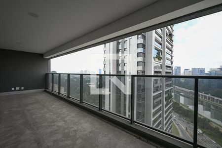 Varanda de apartamento para alugar com 3 quartos, 140m² em Jardim Fonte do Morumbi, São Paulo