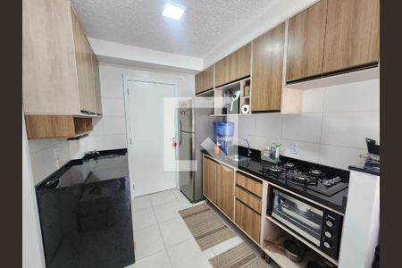 Cozinha de kitnet/studio à venda com 1 quarto, 28m² em Belenzinho, São Paulo