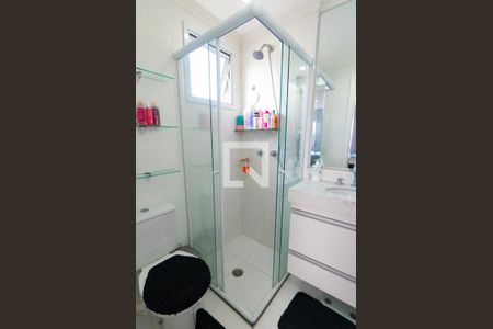 Banheiro da Suíte de apartamento para alugar com 2 quartos, 59m² em Vila Paulista, São Paulo
