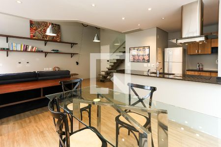 sala de apartamento para alugar com 1 quarto, 130m² em Vila Morumbi, São Paulo