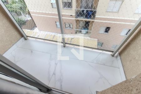 Varanda da Sala de apartamento à venda com 2 quartos, 51m² em Jardim Santo Antonio, São Paulo