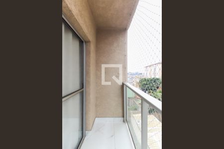 Varanda da Sala de apartamento à venda com 2 quartos, 51m² em Jardim Santo Antonio, São Paulo