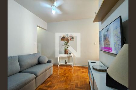 Sala de apartamento para alugar com 1 quarto, 40m² em Tijuca, Rio de Janeiro