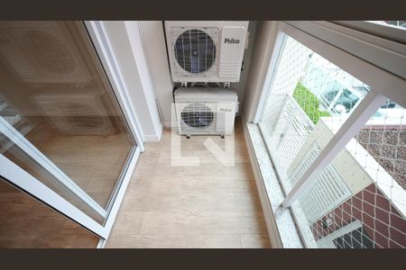 Varanda da Sala de apartamento para alugar com 2 quartos, 73m² em Vila Eldizia, Santo André