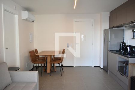 Sala/Cozinha de apartamento à venda com 1 quarto, 47m² em Vila Clementino, São Paulo