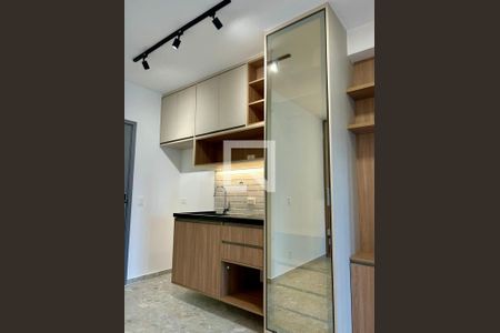 Cozinha de kitnet/studio à venda com 1 quarto, 26m² em Vila Mariana, São Paulo