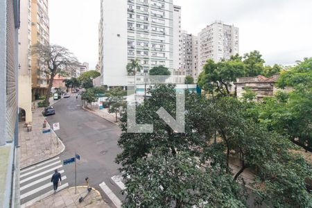 Varanda da Sala de apartamento à venda com 3 quartos, 123m² em Centro Histórico, Porto Alegre
