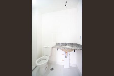 Banheiro da suíte de apartamento para alugar com 1 quarto, 43m² em Tatuapé, São Paulo