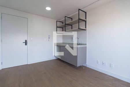Cozinha e sala de kitnet/studio para alugar com 1 quarto, 30m² em Vila Dom Pedro I, São Paulo