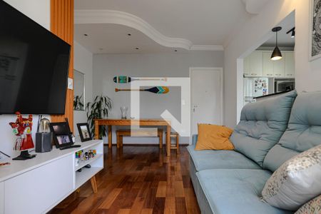 Sala de apartamento para alugar com 2 quartos, 58m² em Nova Mogilar, Mogi das Cruzes