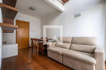 Sala/Cozinha de apartamento para alugar com 1 quarto, 44m² em Paraíso, São Paulo